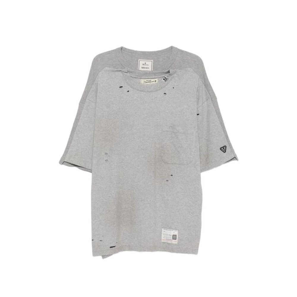 Maison Mihara Yasuhiro Grey T-Shirts & Vests - T-Shirts Men